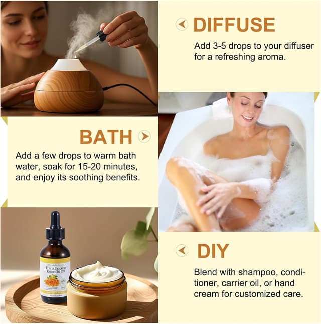 Thumbnail 5 de Frankincense Essential Oil 60ml 🌿 Para Difusores y Masaje