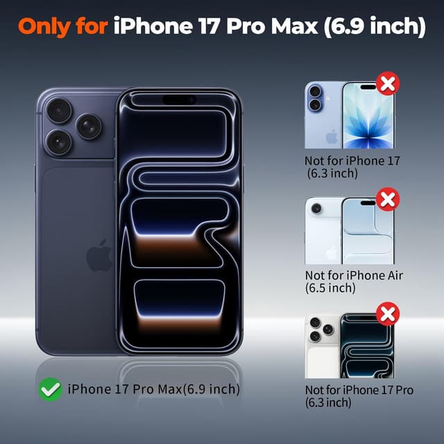 Thumbnail 1 de zapica Magnetic iPhone 17 Pro Max Case 6.9