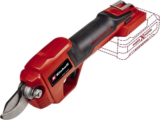 Detalle de Einhell Forbici da Potatura a Batteria (Power X-Change) TE-C S 18/190 Li BL, nero/ciano/magenta/giallo