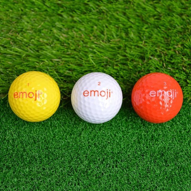 Thumbnail 4 de emoji Official Novelty Fun Golf Balls 6-pack ⛳