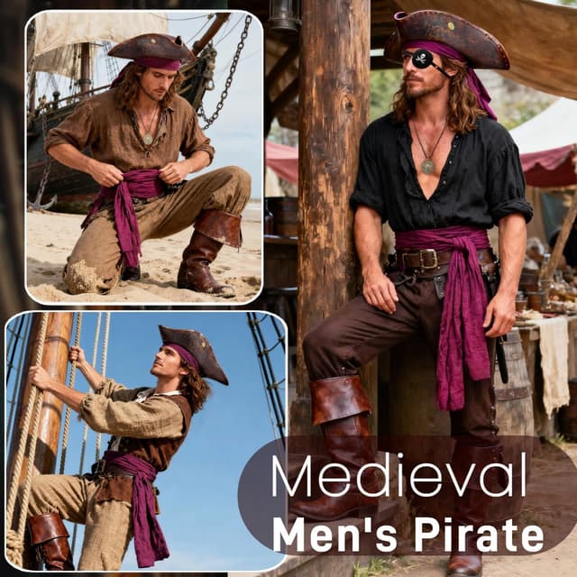 Thumbnail 2 de kasahara Ensemble Accessoires Pirate complet