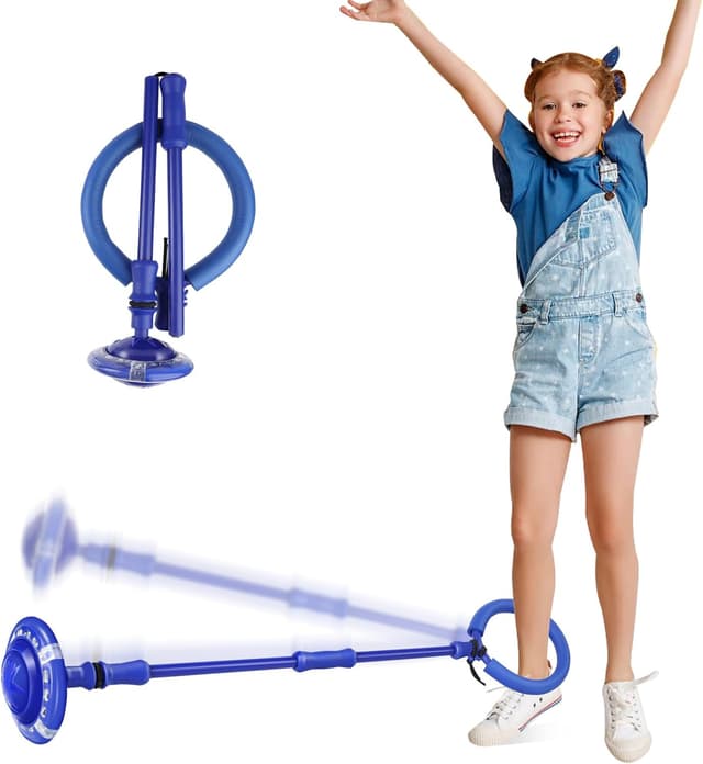 Detalle de Astrell Skip Ball for Kids with Flashing Lights — indoor/outdoor hopping game for ages 6–10+