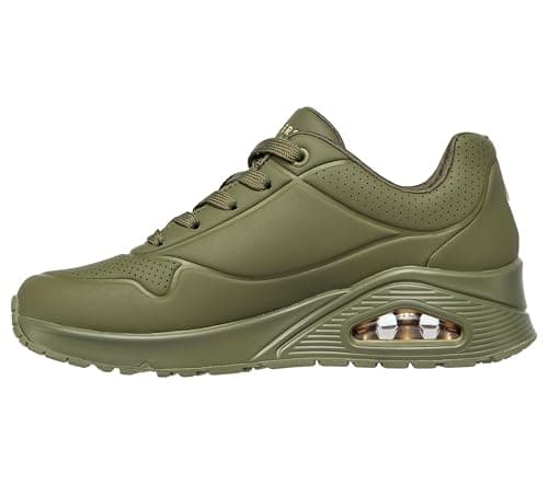 Detalle de Skechers Uno Zapatillas mujer Olive Durabuck 37,5 EU