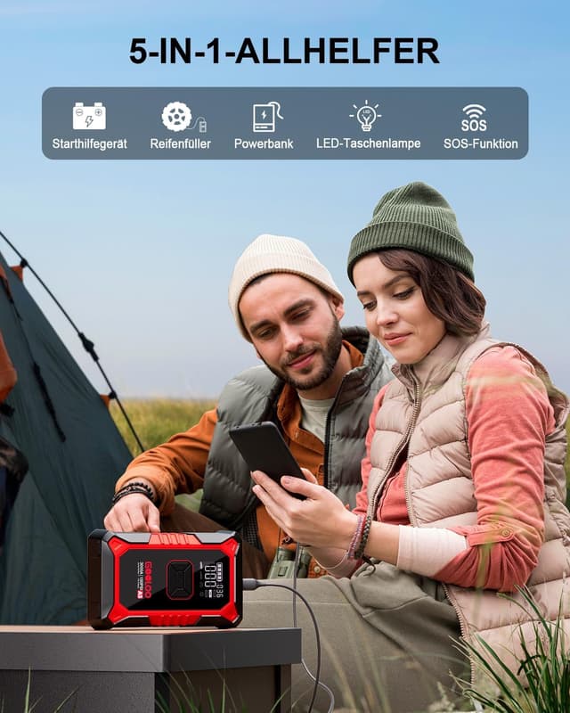 Detalle 2 de GOOLOO A3 Starthilfe 3000A