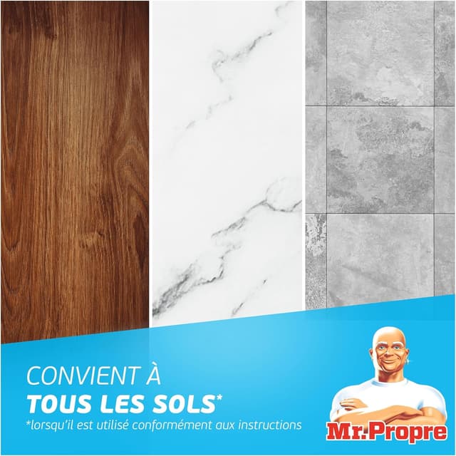 Thumbnail 4 de Mr. Propre Nettoyant Sol Multi‑Usages 1 L x6