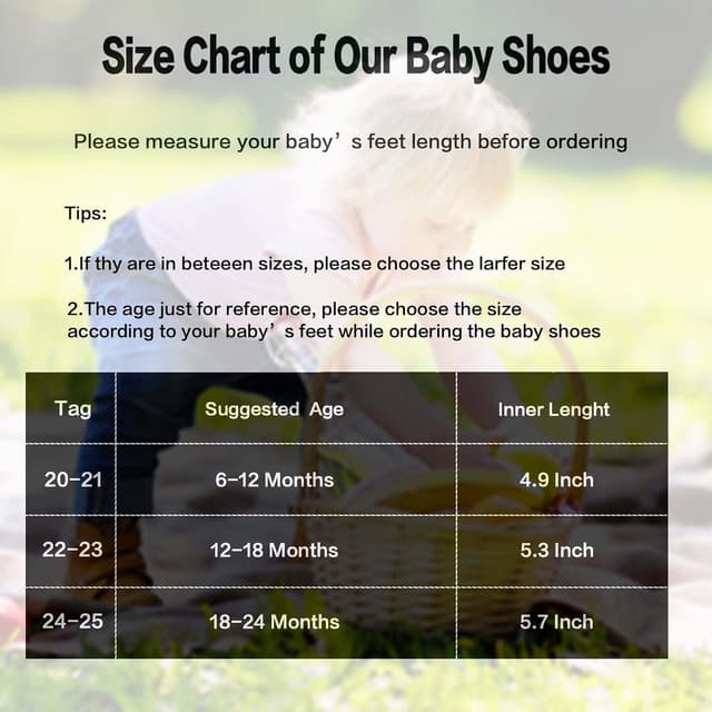 Thumbnail 5 de First Walking Shoes for Baby Non‑Slip