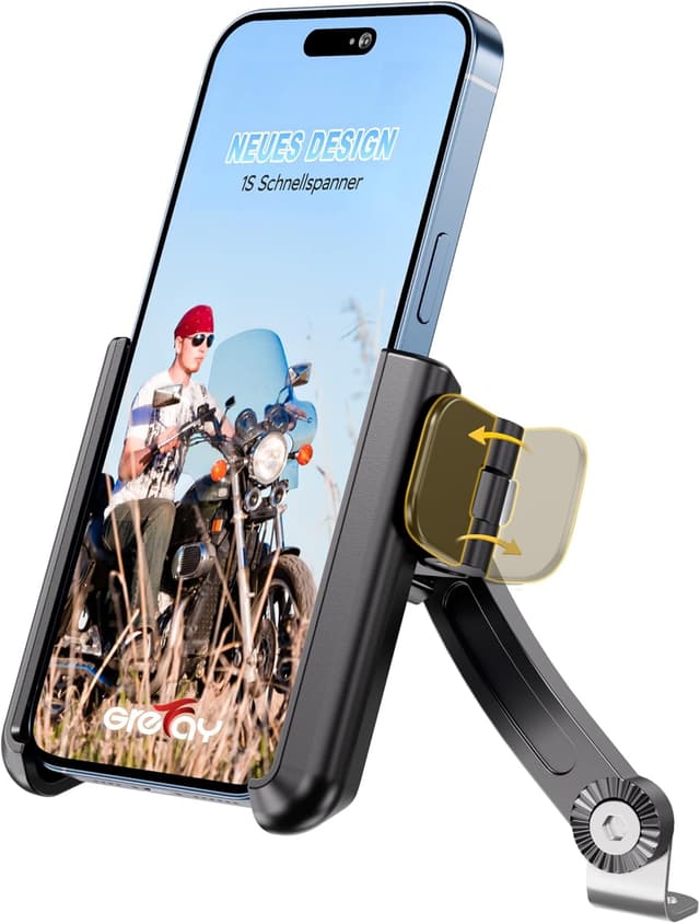 Detalle de Grefay Handyhalterung Motorrad 360° Drehbar