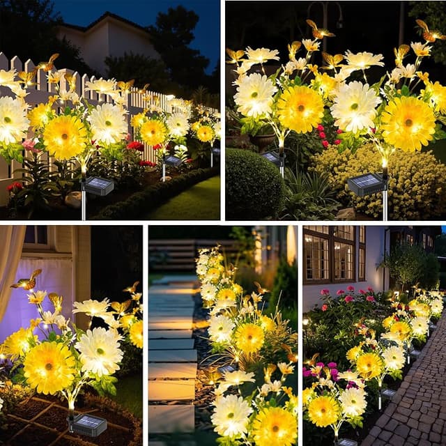 Thumbnail 6 de TopVelo Solar Garden Light 120 LEDs 4-Pack