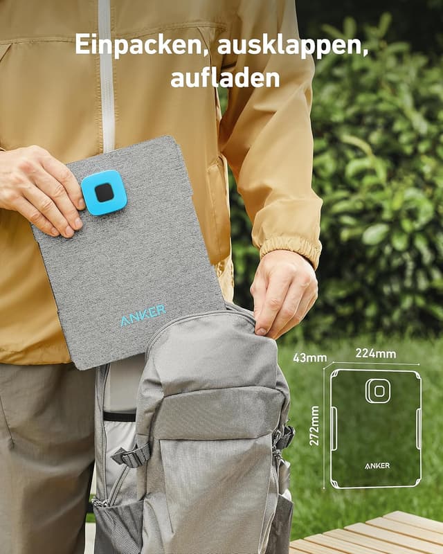 Thumbnail 5 de Anker SOLIX PS30 30W faltbares Solarpanel