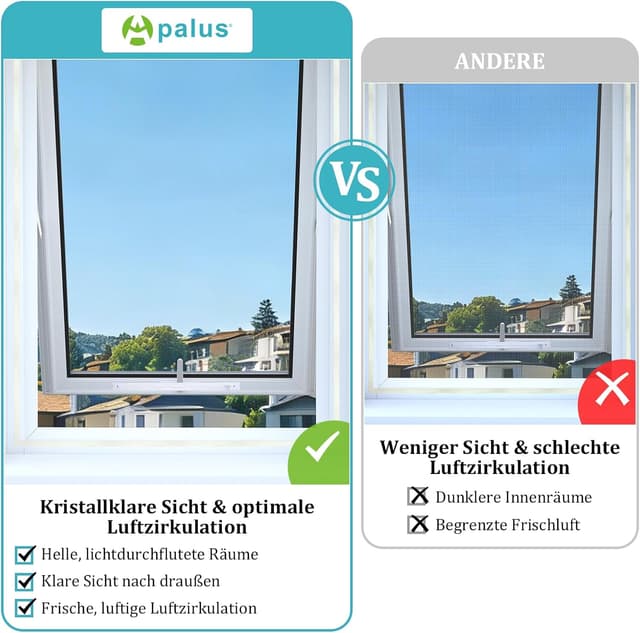 Detalle 1 de Apalus Dachfenster Fliegengitter bis 150x180