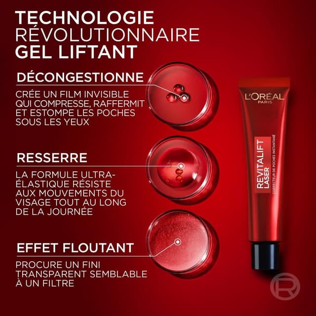 Thumbnail 4 de L'Oréal Paris Revitalift Laser Eye Bag 15 ml — soin contour des yeux