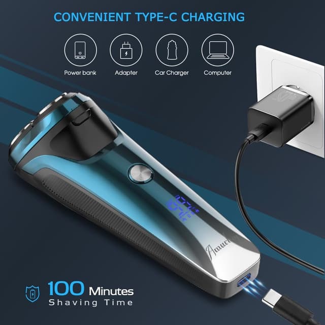 Thumbnail 4 de Amurhey FK-373 Afeitadora eléctrica 360°