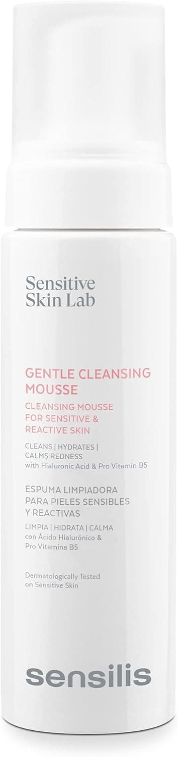 Detalle 2 de Sensilis Gentle Cleansing Mousse 2 x 200 ml — espuma calmante para pieles sensibles