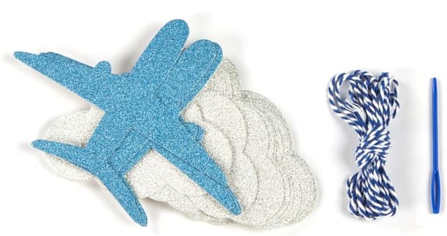 Thumbnail 6 de SUNBEAUTY Flugzeugbanner 3 m Wolken