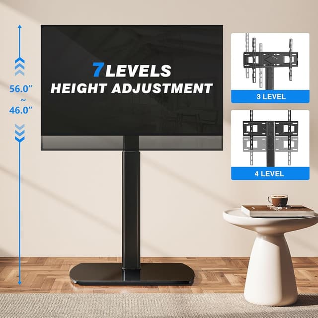 Detalle 1 de YOMT Universal TV Floor Stand 27-70 Inch