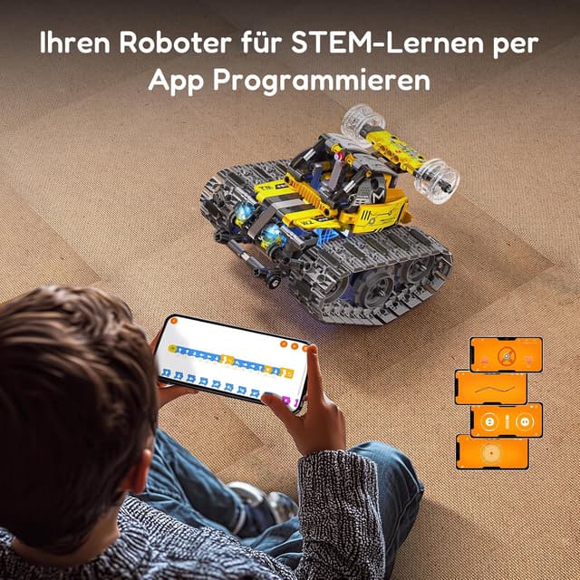 Thumbnail 5 de IKUPER Technik Roboter 6‑in‑1 Bausatz für Kinder 🤖