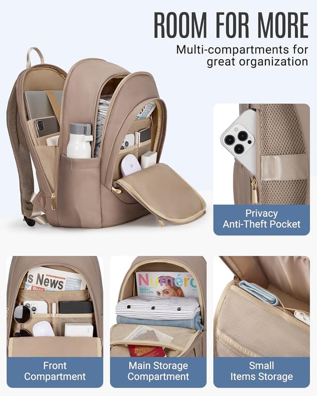 Detalle de LIGHT FLIGHT Laptop Backpack 17.3 Inch