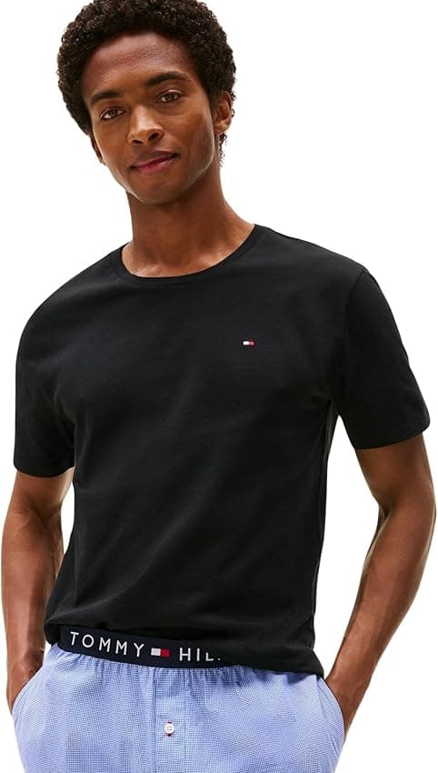 Detalle 2 de Tommy Hilfiger Camiseta slim fit pack 2 L