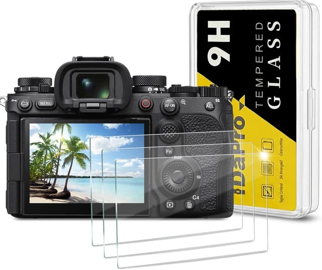Detalle de iDaPro Sony Alpha A1 II Screen Protector
