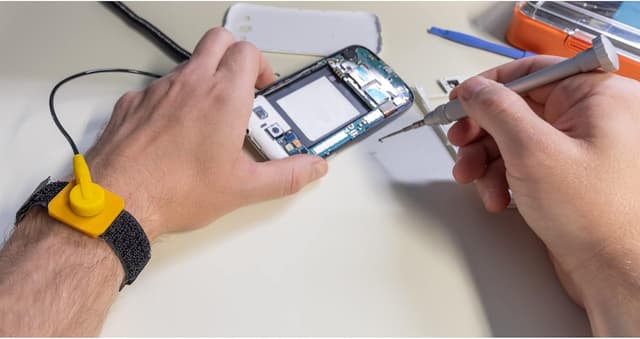 Detalle 2 de InLine 55553 antistatic wrist strap, bracelet antistatique noir