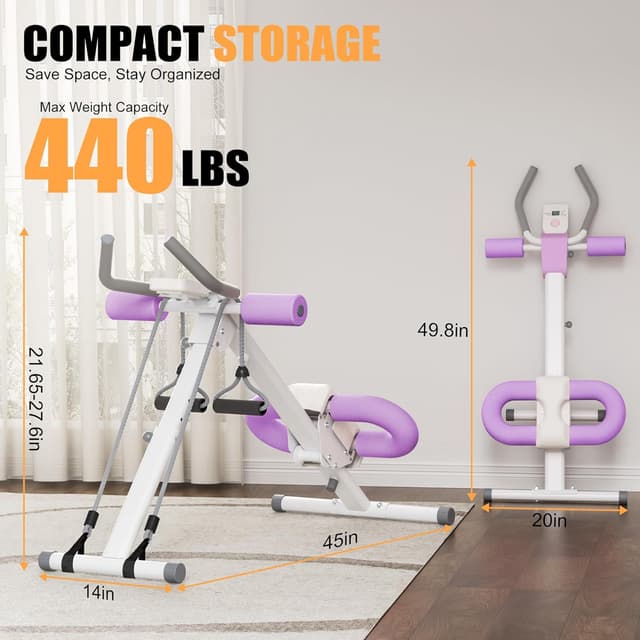 Thumbnail 2 de UrbanLuxe Bauchtrainer für zuhause