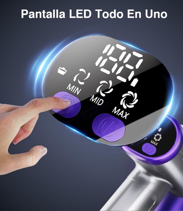 Detalle 2 de Tdyon 40KPa Aspiradora sin Cable 50 min