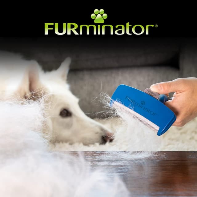 Detalle 2 de FURminator deShedding para perros grandes 🐶, Cepillo Talla L
