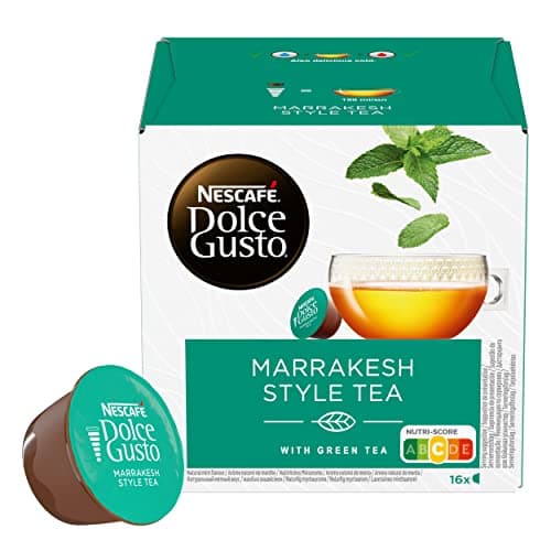 Detalle de NESCAFÉ Dolce Gusto Marrakesh Style Tea: cápsulas de té verde con menta (48 cápsulas)