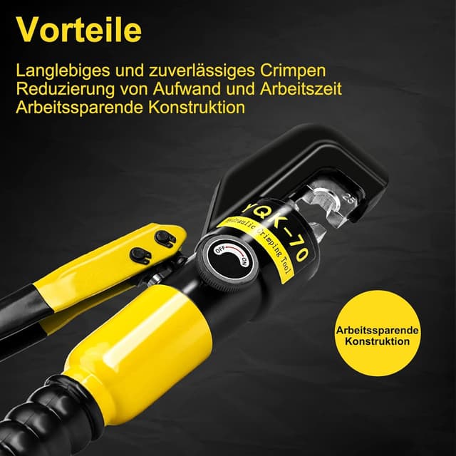 Thumbnail 3 de Brileine Hydraulische Crimpzange 4-70 mm²