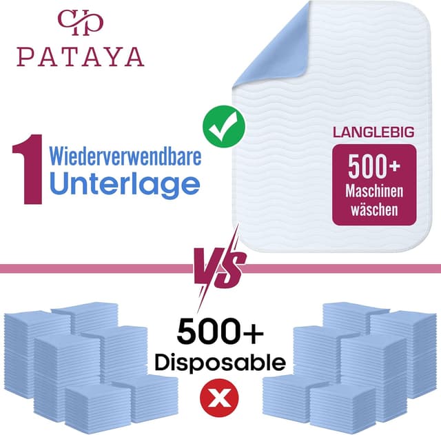 Detalle 2 de Pataya Inkontinenzunterlage 75x90