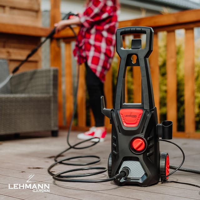 Detalle 2 de LEHMANN Jukon idropulitrice ad alta pressione 1600 W fino a 200 bar, 480 l/h con tubo 5 m