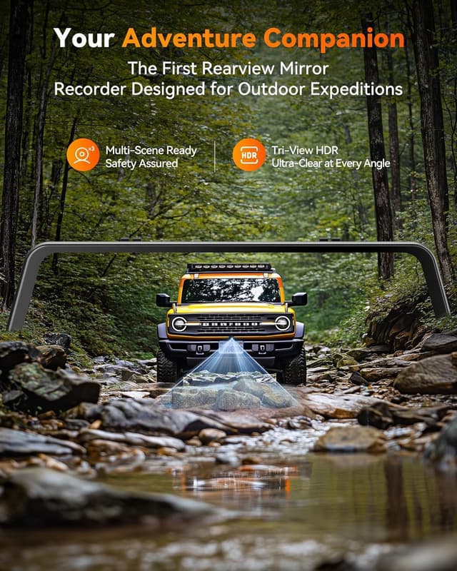 Thumbnail 2 de WOLFBOX G900 Tripro 256GB 4K Dash Cam
