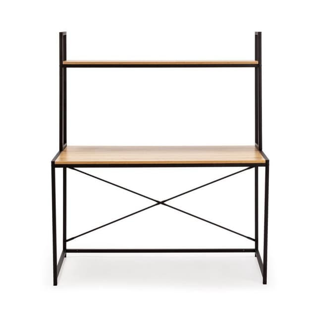 Detalle 2 de Carmen 1 Estante escritorio 120 cm Roble/negro