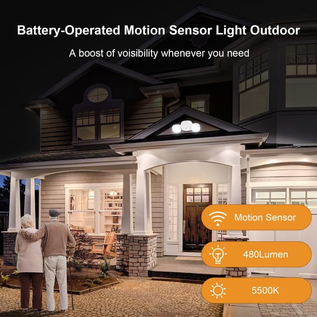 Thumbnail 6 de Toowell Security Lights 480 lumens