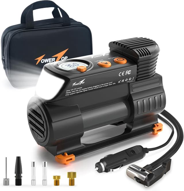 Detalle de TowerTop tyre inflator 12V 12V digital
