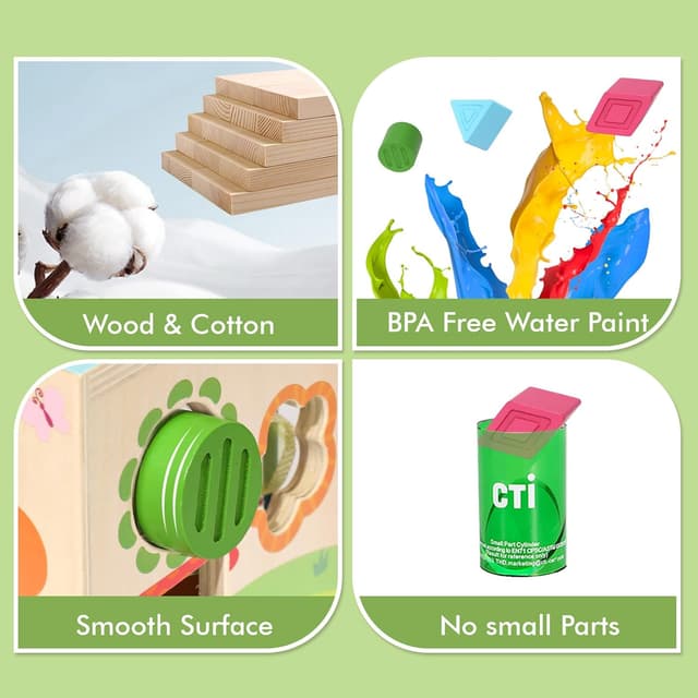 Thumbnail 4 de LZDMY Montessori Tücherbox 12-in-1 Würfel