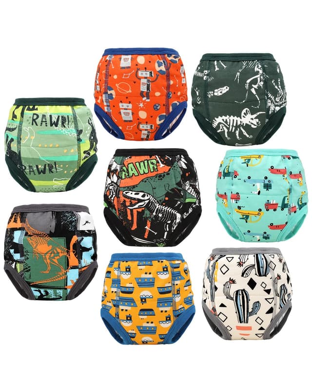 Thumbnail 6 de FLYISH DIRECT Töpfchen-Trainingshose für Kinder (6-Lagen) – atmungsaktiv, auslaufsicher, Größe 90/2T