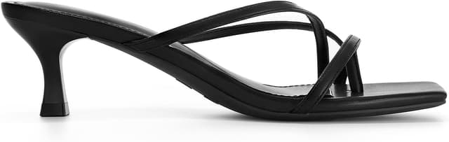 Detalle 2 de Athlefit strappy kitten heels 1.97 in