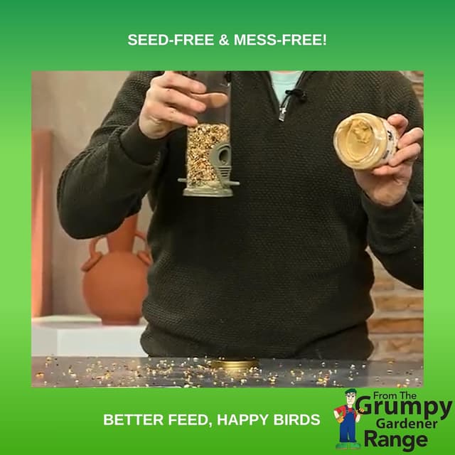 Thumbnail 5 de Grumpy Gardener NutPecker Peanut Butter Bird Food 8×330g 🐦
