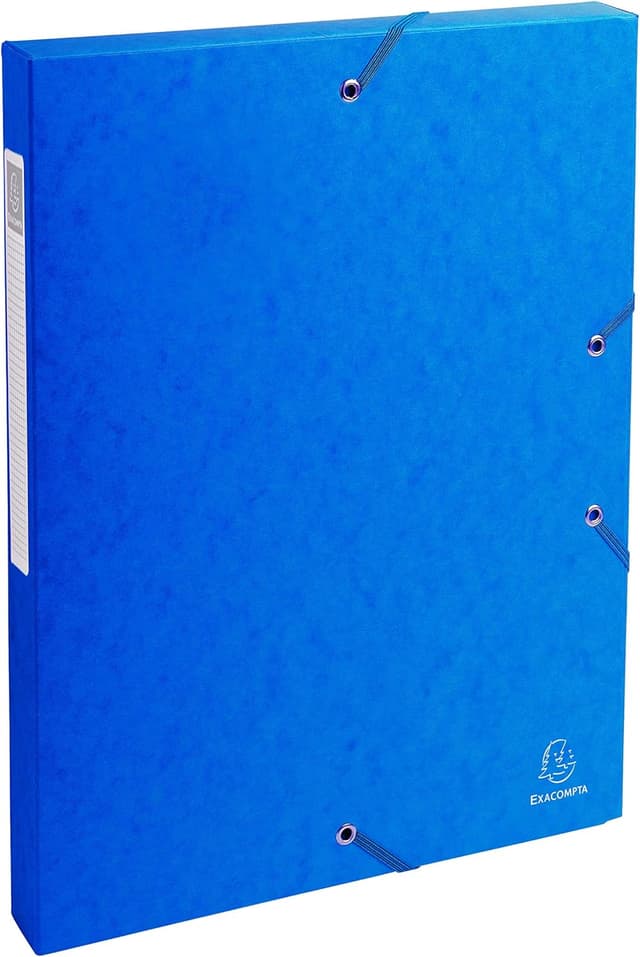 Detalle de Exacompta 50302E 8 boîtes Exabox bleu 25x33