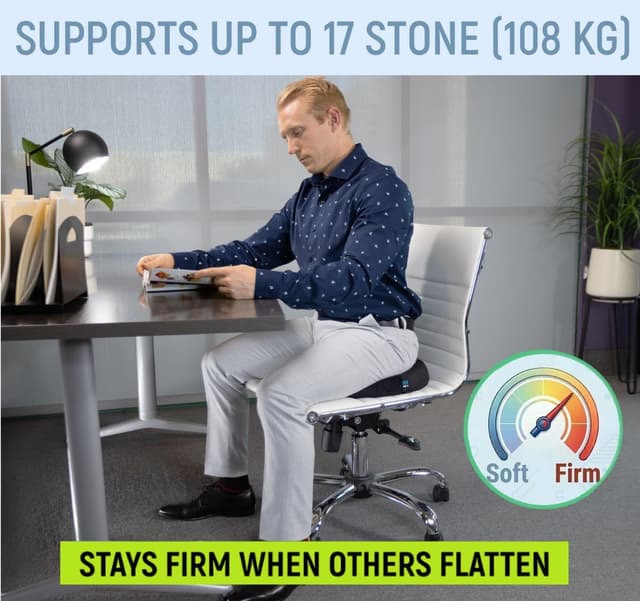 Detalle 2 de Donut Cushion for Coccyx Pain โ Ring Pillow ๐