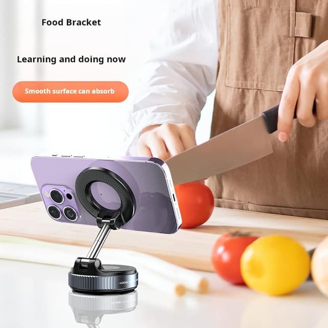 Thumbnail 6 de New Horrizon Car Phone Holder Magnetic Car Mount – Ultra-strong N55 magnetic mount with vacuum suction and 360° adjustment