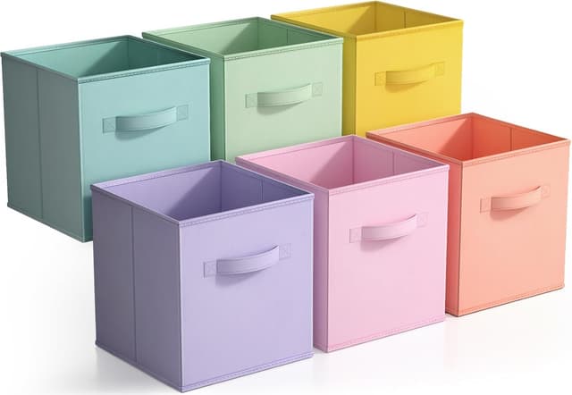 Detalle de Sorbus 11 Inch Fabric Storage Cubes ⚙