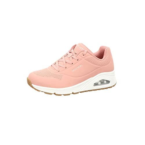 Detalle 2 de Skechers Uno Zapatos Mujeres rosa Durabuck 👟 Talla 38 EU