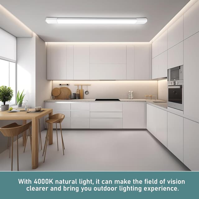 Detalle 2 de IEGLED Feuchtraumleuchte 120 cm 36W