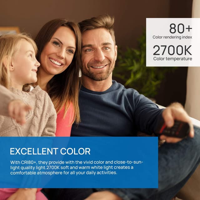 Thumbnail 6 de Linkind Bombillas LED regulables Golf P45 E27 (paquete 6)