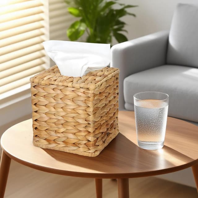 Thumbnail 6 de MHCLUE Water Hyacinth Tissue Box Cover