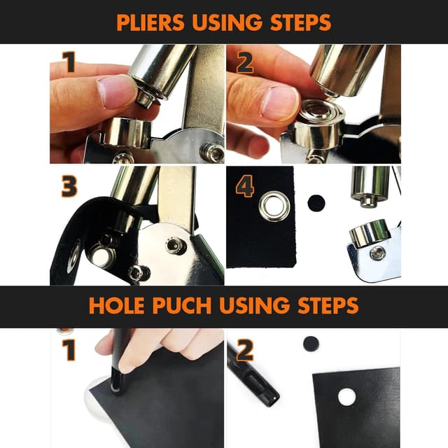 Detalle 2 de HAPDEN Kit d’œillets 6 mm et 10 mm