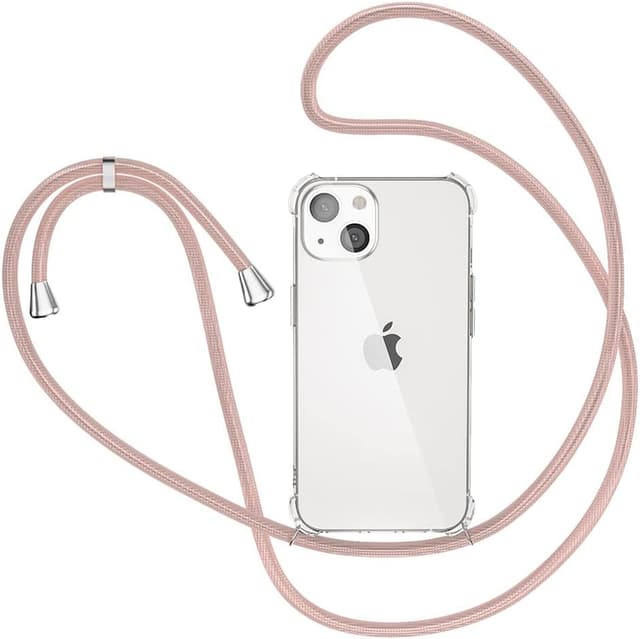 Detalle de XTCASE Coque pour iPhone 13 transparente avec cordon tour de cou