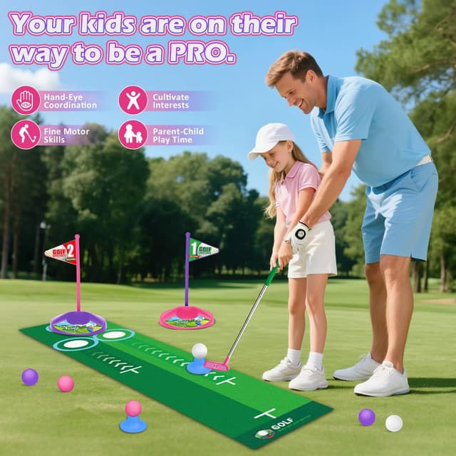 Thumbnail 4 de Set de golf TERRAMUS avec retourneur automatique